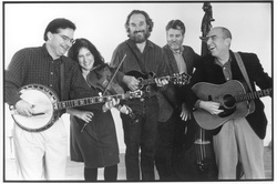 Bluegrass Intentions, Bill Evans, Suzy Thompson, Eric Thompson, photo by Irene Young